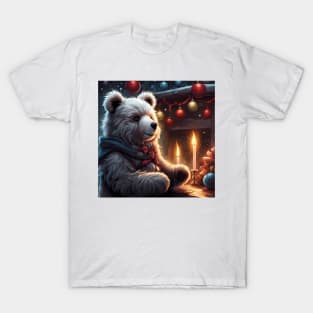 Teddy celebrating New Year T-Shirt